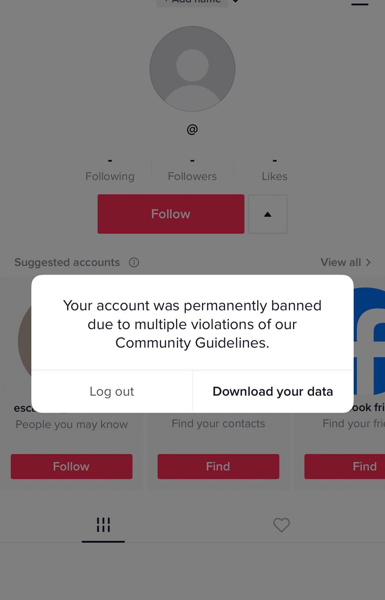 Cómo recuperar una cuenta tiktok baneada o Bloqueada
